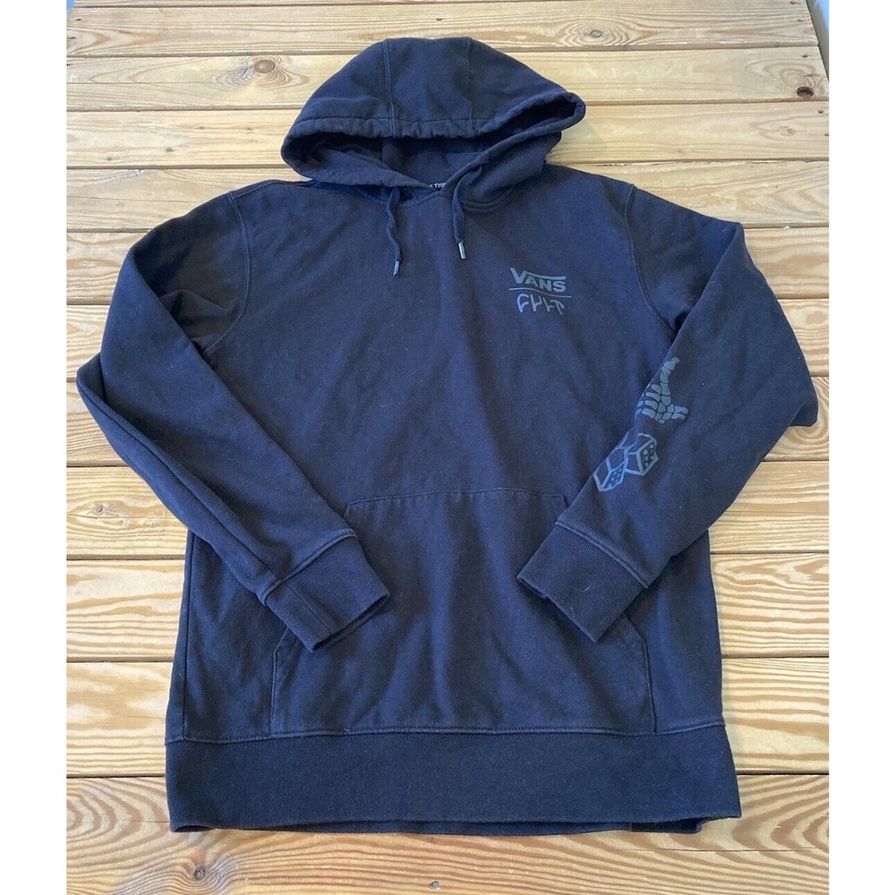 Vans Cult Hoodie Sweatshirt Size Small Men’s Black Pullover